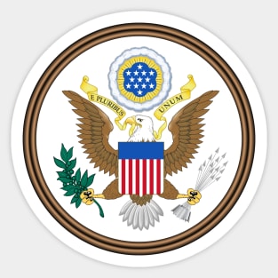 USA America Seal Coat of Arms Sticker